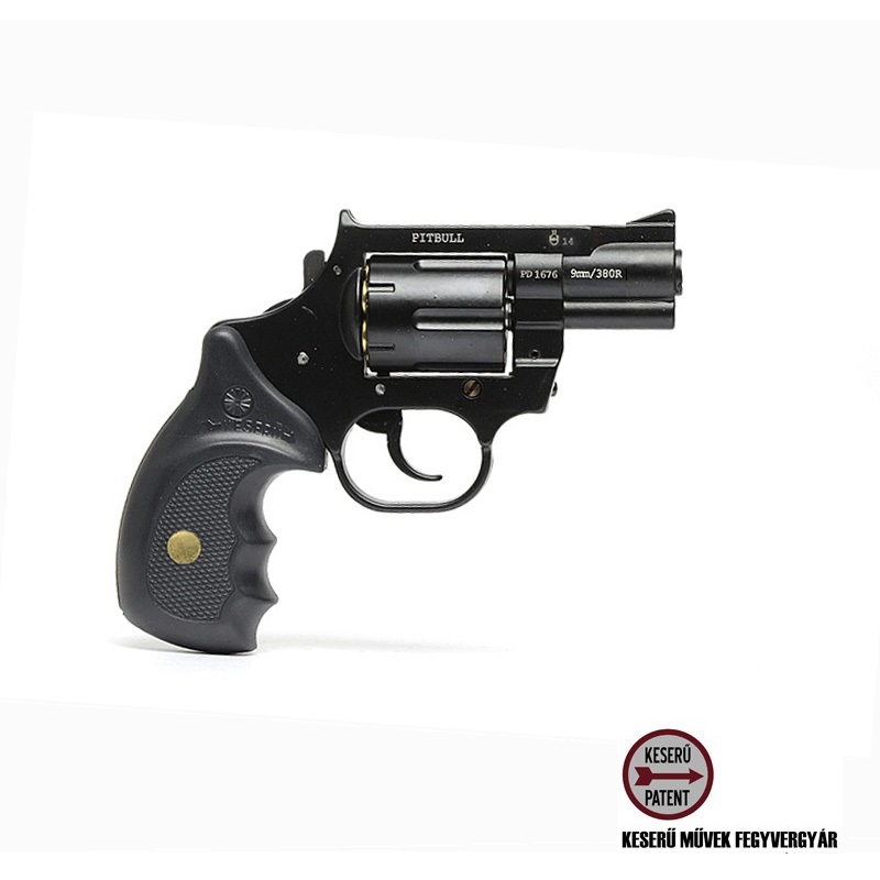 Keserű Pitbull Acél 2" gumilövedékes revolver Nimród-Derringer