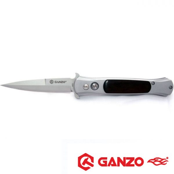 Ganzo G707 fekete rugós zsebkés - Image 4