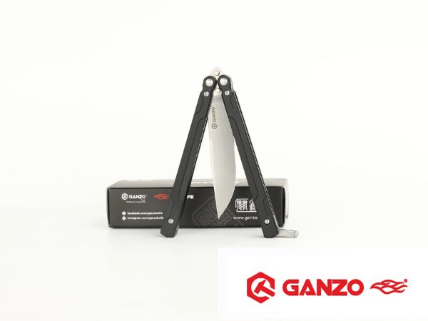 Ganzo G766 fekete pillangókés - Image 3