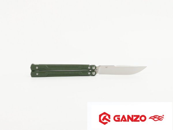 Ganzo G766 zöld pillangókés - Image 4
