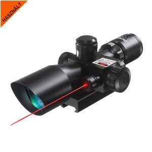 Pinty 2,5-10x40 használt fegyvertávcső és lézer