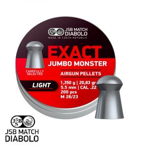 JSB Exact Jumbo Monster Light 5,5 lövedék