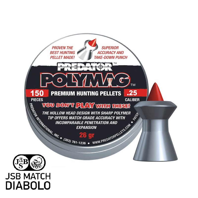 JSB Predator Polymag 6,35 lövedék