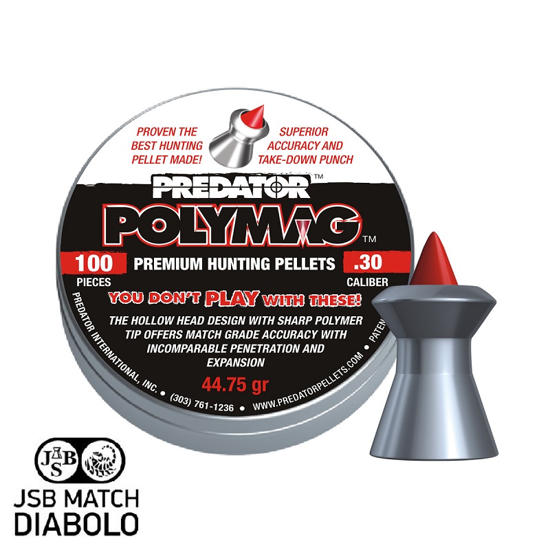 JSB Predator Polymag 7,62 lövedék