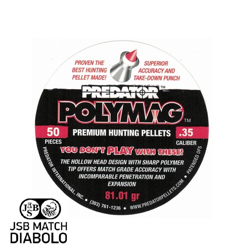 JSB Predator Polymag 9 lövedék