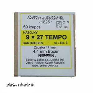 S&B 9x27 SÁRGA marhakábító töltény