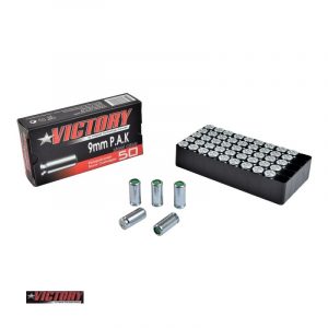 Victory 9mm PAK (50db) riasztó töltény