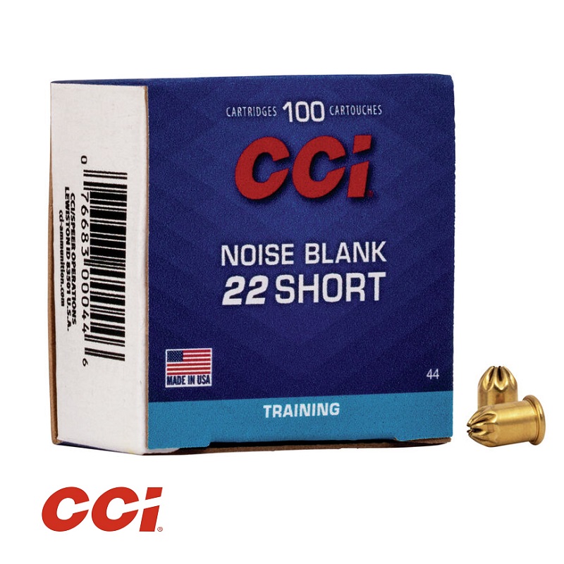 CCI 6mm .22 Short riasztó töltény