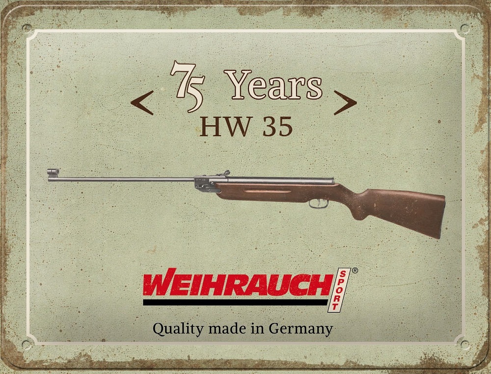 Weihrauch HW35E Edition 75 Jubilee 4,5 légpuska - Image 6