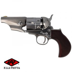 Pietta 1862 Colt Pocket Police Snubnose "Birdhead" Old Silver .44 revolver